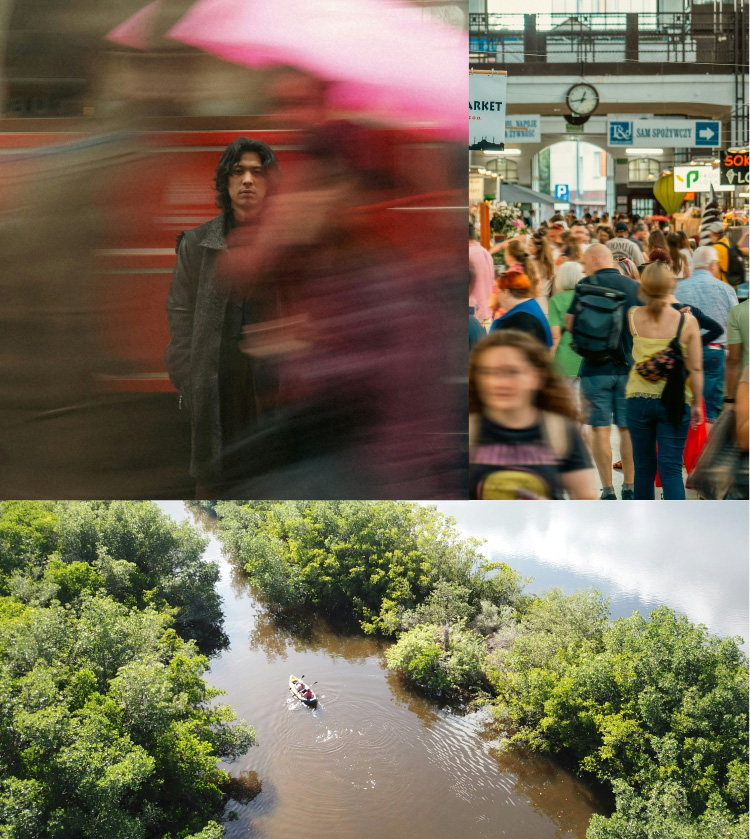 collage of various images