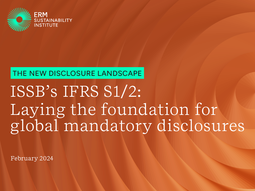 Issbs Ifrs S1s2 Laying The Foundation For Global Mandatory Disclosures 8701